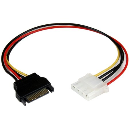 Startech.Com 12in SATA to LP4 Power Adapter - SATA to F/M LP4SATAFM12